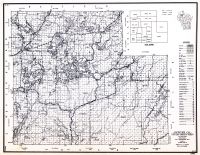 Sawyer County, Wisconsin State Atlas 1956 Highway Maps